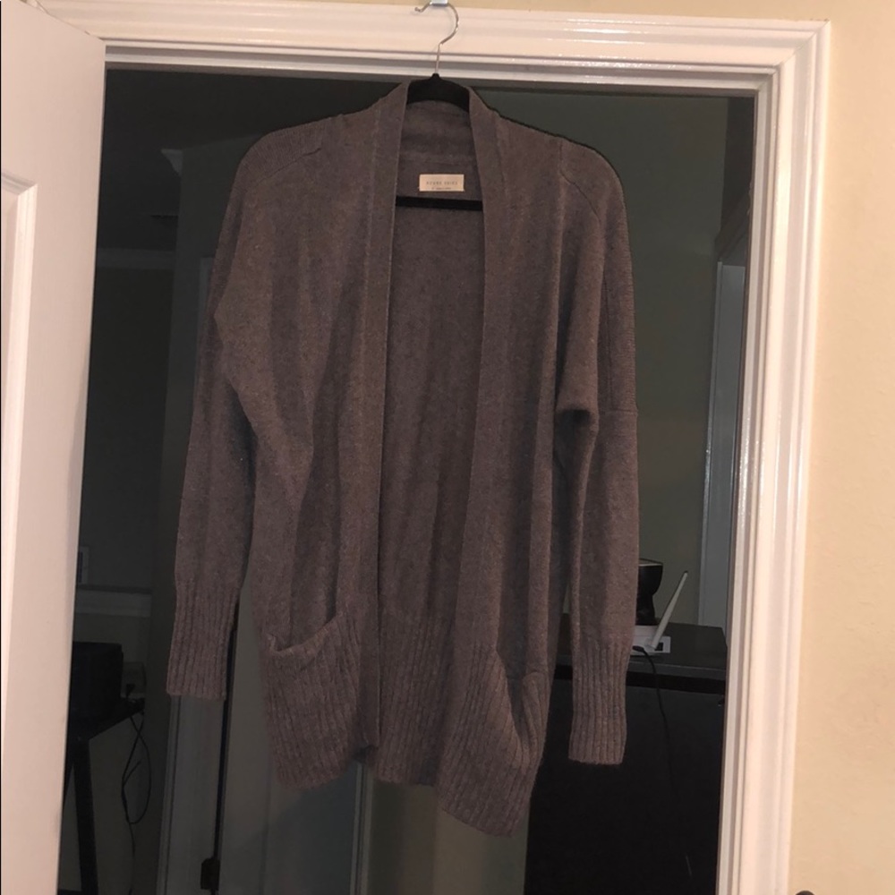 Azure skies cashmere cardigan